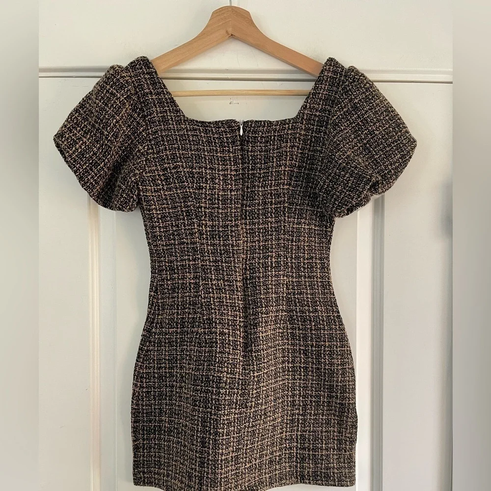 SHEIN Tweed Mini Dress - XS - Picture 2 of 3